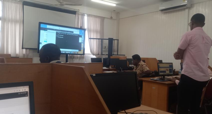 Image of participants at the training